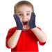 6 Pairs Kids Magic Stretch Mittens - Winter Thermal Gloves for Boys & Girls 5-10 Years - Simple Color - Buy Online on GoSupps.com