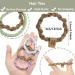 SWIHAITI 52Pcs Boho Hair Ties Bracelets | Elastic Bands for Women Girls with Thick, Heavy, and Curly Hair - Buy Online on GoSupps.com