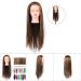 Practice Head for Hair Styling | Realistic Hairdresser Doll for Salons - Ideal for Beauticians (Gold) - Buy Online on GoSupps.com