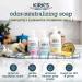 Kirk's Lemon & Eucalyptus Hand Soap 12 Fl Oz, 4-Pack - Odor-Neutralizing Castile Liquid Soap, Moisturizing Kitchen Hand Wash - Buy Online on GoSupps.com
