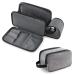 Lifewit Toiletry Bag for Men Large Travel Shaving Dopp Kit with Double Zippers Water-Resistant Bathroom & Travel Organizer for Full Size Toiletries and Shaving Accessories Large Grey Grey L
