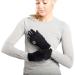Zensah Smart Running Gloves - Large Black | Touch Screen Compatible - Buy Online on GoSupps.com