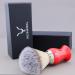 JAG Shaving Razor Brush - Synthetic Silver Spitz Hair for Men & Women | Perfect Shaving Brush in Red - Ideal for Shaving Cream & Razors - Buy Online on GoSupps.com