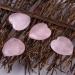 BORDSTRACT Rose Quartz Heart - 40 Pieces Pink Healing Crystals for Love & Decor | International Shipping - Buy Online on GoSupps.com