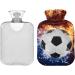 Buy Naanle Fire Football Hot Water Bottle 1L Transparent Heat Bottle for Bed Hand & Feet Warmer | Pain Relief & Cold Therapy | International Shipping - Buy Online on GoSupps.com