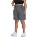 SEKINO Women's Plus Size Gray Hiking Cargo Shorts | Quick Dry & Lightweight Outdoor Shorts (2X) - Buy Online on GoSupps.com
