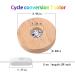 YAKAMOZ LED Lights Display Base Stand - 7 Colored Round Wooden Lighted Base for Laser Glass Resin Art - Buy Online on GoSupps.com