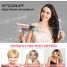 DOOAIR 1875W Ionic Hair Dryer with Diffuser and Concentrator - Professional Hair Care with Negative Ion Technology - Ideal for Curly Hair - Constant Temperature for Light and Quiet Styling - Gold - Buy Online on GoSupps.com