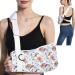 Fotgok Soft Foam Arm Sling with Waist Belt for Shoulder Women-Shoulder Immobilizer with Strong Support-Breathable Arm Support Brace for Shoulder Injury  Peony