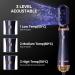 6 in 1 Airstyler Styling Brush Set - 1000W Negative Ion Hair Dryer & Thermal Brush for Perfect Curls - Best Air Styler for Glossy Hair - Violet - Buy Online on GoSupps.com