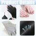 Dykjgsgo UV Shield Gloves - Anti-UV Fingerless Nail Care & Gel Manicure Gloves for Nail Art & Polish Dryer | Best UV Protection - Buy Online on GoSupps.com
