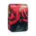 Lipstick Case Leather Lip Gloss Lipstick Organizer with Mirror Mini Lipstick Holder Bag Rose S418w3ekwp