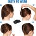 Vlasy 60 Count Black Wave Bobby Pins for Women and Girls - Invisible Hair Clips for All Hair Types - Bulk Hair Accessories - Buy Online on GoSupps.com