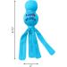 KONG Wubba Puppy Tug Toy for Small Puppies - Durable Nylon Color-Sorted 1 Piece Ideal for Play & Training - Buy Online on GoSupps.com