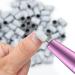 100Pcs White Nail Sanding Bands for Nail Drill with 240# Grit, 2 Mandrel Bits - Boxed for Acrylic Nails, Gel Manicures & Pedicure - Buy Online on GoSupps.com