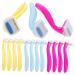 Skisuno 15 pieces of body hair remover for women body razor razor for women hair clipper for armpit stainless steel hairdders women hair remover hair razor