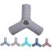 Cat Tunnel Cat Toys- Collapsible 3 Ways Play Toy, Fun for cat , Rabbits,Kittens Gray Arrow