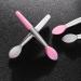 20 Pcs Mini Lip Brush Silicone Pink White Lip Balm Brush Lip Applicator Brushes Lip Gloss Wands for Lip Makeup Use - Buy Online on GoSupps.com