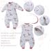 Baby Sleep Sack with Legs - 100% Cotton Wearable Blanket for Autumn & Winter 12-24 Months - Detachable Sleeves - Unisex Sleeping Bag - Sweet Dream S - Buy Online on GoSupps.com
