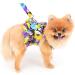 Paidful Dog Harness Dress for Small Dogs & Cats | Colorful Flower Tutu Breathable Mesh Clothing with Leash | Mini Puppy Chihuahua Yorkie Spring/Summer Fashion - Purple (L: 30cm Bust: 42cm) - Buy Online on GoSupps.com