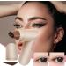 Double Tip Eyeliner Pen 2ml Smudge Resistant Makeup Stamp for Easy Application Portable Lightweight Design with Smooth Gliding Cosmetic Tool for + Women Travel Outdoor Brown - Buy Online on GoSupps.com