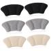 6 Pairs Anti-wear Heel Patch 6 Heel Grips for Shoes Too Big Shoe Heel Pads Shoe Back Heel Pads Heel Protectors Heel Grips for Loose Shoes Heel Cushion Pads Sticky Shoe Pads Sponge