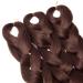 Tess 41 Jumbo Braids Extensions - Crochet Synthetic Hair (3PCs 165g/bundle 100cm) - Chestnut & Chocolate Brown - Buy Online on GoSupps.com