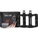 Imrider MTB Mountain Bike Pedal - Lightweight Nylon 9/16 Inch for BMX Road Bicycle - Black - Buy Online on GoSupps.com