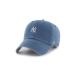 47 Brand Clean Up Base Runner Strapback Cap NY Yankees B-BSRNR17GWS-TB Blue Size:OneSize