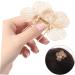 HONMEET Bridal Headwear Hair Clips for Wedding Hair Accessories Hair Pins Gold Hair Clips Hair Comb for Bride Metal Hair Comb Womens Headpiece Bridal Hair Clips Zinc Alloy - Buy Online on GoSupps.com