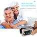 WRINERY Oxygen Saturation Monitor - Portable Pulse Oximeter Fingertip with OLED Display Batteries & Lanyard (Silver-White) - Shop Internationally - Buy Online on GoSupps.com