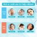 Reusable Hot Cold Therapy Gel Bead Eye Mask - 2 Pcs for Puffiness, Dark Circles, Eye Bags, Headaches, Stress Relief - Cooling Eye Mask Ice Pack for Dry Eyes - Blue - Buy Online on GoSupps.com