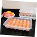 OSALADI 1pc box Container Egg Household Compartment Kitchen Preservation Holder Home Crisper Food -grid - Buy Online on GoSupps.com