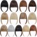 Bangs Hair Clip Synthetic Fake Blunt Air Bangs Clip In Hair Extensions Fake Fringe False Hairpiece For Women Clip In Bangs Fake Hair Bangs Clip in Hair (Color : 613C) - Buy Online on GoSupps.com