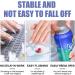 Nail Adhesive Tabs Jelly Double Sided Nail Adhesives | Press on Nails Sticky Tabs Glue Tabs Transparent Flexible for - Buy Online on GoSupps.com