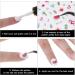 2800-Piece Mixed Summer Holiday Nail Art Stickers | 3D Flamingo, Cactus, Fruits, Leaves | Self-Adhesive Nail Decals with Tweezers - Buy Online on GoSupps.com