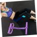 BESPORTBLE Pedal Tensioner & Resistance Band - Purple Yoga Pull Rope for Sit-Ups & Fitness Training - Buy Online on GoSupps.com