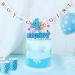 Cartoon Cake Toppers Happy Birthday Cake Topper 3 Number Cake Topper Cartoon Birthday Cake Topper Birthday Cake Topper Birthday Party (Blue 4) - Buy Online on GoSupps.com