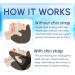 Adjustable Anti Snore Chin Strap - Effective Snoring Solution for Sleep Apnea - Breathable CPAP Alternative - Unisex Aid - Buy Online on GoSupps.com