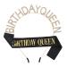 Thinp Birthday Crown Birthday Queen Crown Birthday Headband Birthday Queen Sash Birthday Queen Glitter Rose Gold Birthday Sash and Crown Birthday Headband for Women girl Christmas Birthday Party Decor