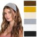 Headbands Women Elastic Wide Hairband Boho Soft Headband Sport Yoga Fashion Hair Accessories 6 Pieces Type C