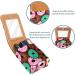 Shop Stylish Leather Lipstick Case Organizer with Mirror - Mini Lipstick Holder for Gloss & Makeup - Perfect Gift for Chocolate Strawberry Donuts Lovers - Buy Online on GoSupps.com