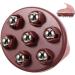 Lalafina 5-Sided Red Ball Massager - Handheld Muscle Roller & Massage Stick for Effective Muscle Relief | Magnetic ABS Household Tool - Buy Online on GoSupps.com