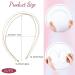 OIIKI 6PCS Metal Double Headbands - Gold Hair Accessories for Women and Girls - Perfect for Wedding, Parties, and Daily Use - Buy Online on GoSupps.com