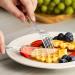 100 Count Heavy Duty Plastic Forks - Premium Disposable Cutlery for Parties, Picnics, and Events - Heat Resistant, BPA Free - Clear - Buy Online on GoSupps.com