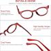 Buy Oval Green Blue Light Blocking Glasses for Men & Women | Reduce Eye Strain & Improve Sleep - Buy Online on GoSupps.com