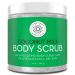Exfoliating Body Scrub with Hydrating Coconut Milk and Detoxifying Dead Sea Salt Moisturizing Exfoliating Scrub by Pure Body Naturals 12 Ounce (Packaging Varies)