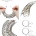 NIUPIKA Ring Sizer Set - Metal Ring Mandrel Gauge US Size 1-13, Jewelry Tool Kit of 27 Pieces - Buy Online on GoSupps.com