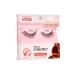 KISS True Volume False Eyelashes - Ritzy 14mm 100% Natural Hair Tapered End Contact Lens Friendly Easy Application Reusable Strip Lashes - Buy Online on GoSupps.com