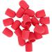 Nail Art Sanding Cap Set - Manicure Pedicure Tool for Home Salon (Red) - 16 x 25mm - Buy Online on GoSupps.com